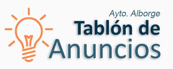 Tablón de anuncios Alborge